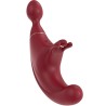 FUSION STIMULATEUR TRIPLE CLITORIS & POINT G ROUGE