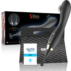 STIMULATEUR CLITORAL ET VIBRATEUR DE POINT G INTERCHANGEABLES