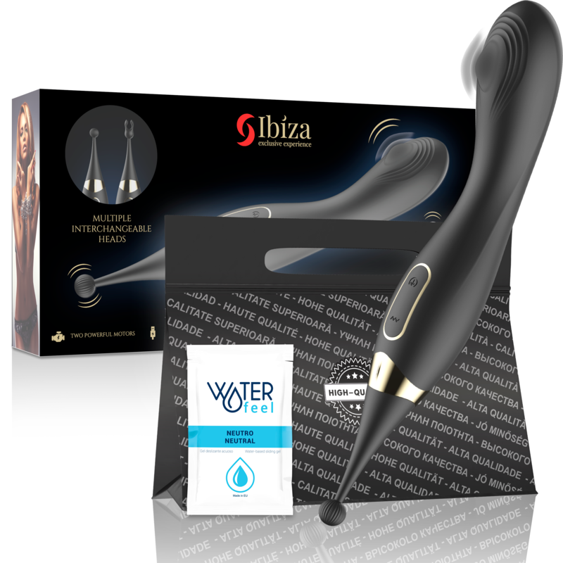 STIMULATEUR CLITORAL ET VIBRATEUR DE POINT G INTERCHANGEABLES STIMULATEUR CLITORAL ET VIBRATEUR DE POINT G INTERCHANGEABLES