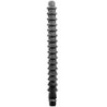 DOUCHE ANAL MEGA RIPPLE SILICONE 28,5 CM