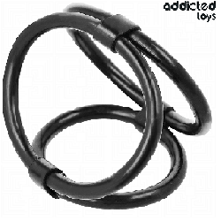 Anneau Pénis Triple - Addicted Toys - Plaisir Intensifié