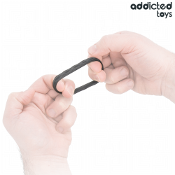 ADDICTED TOYS - ENSEMBLE DANNEAUX PÉNIS TEXTURÉS, 4 TAILLES
