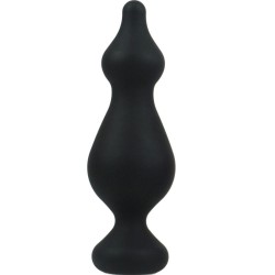 PLUG ANAL AMUSE SILICONE NOIR TAILLE L