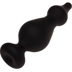 PLUG ANAL AMUSE SILICONE NOIR TAILLE L