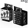 LOT DE 3 PLUG ANAL AVEC BIJOU