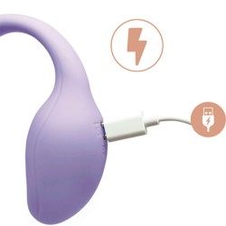 STIMULATEUR DE CLITORIS SMART DREAM 3.0 & TÉLÉCOMMANDE G-SPOT VIOLET - APPLICATION GRATUITE