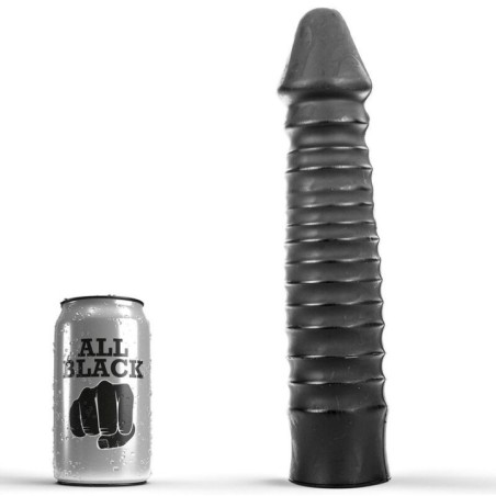 Gode 26 cm Noir - Sextoy All Black pour Plaisir Intense