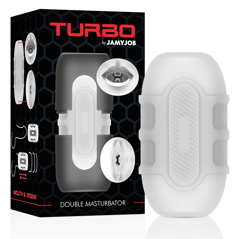 JAMYJOB - MASTURBATEUR DOUBLE TURBO JAMYJOB - MASTURBATEUR DOUBLE TURBO