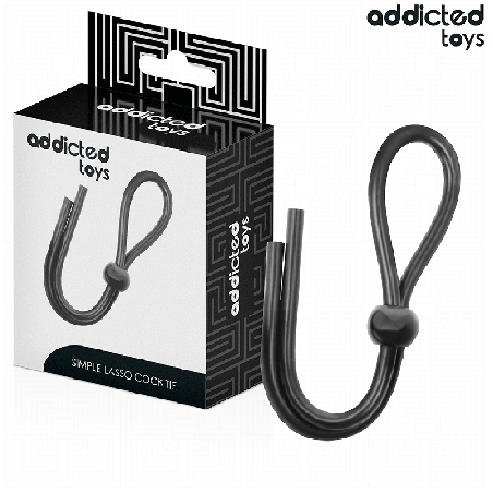 CORDE EN SILICONE POUR LE PÉNIS À BOUCLE UNIQUE