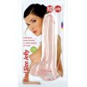 Real Size Jelly 10 inch, gode ventouse réaliste jelly rose