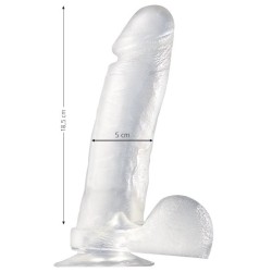 Real Size Jelly 8 inch, gode ventouse réaliste jelly