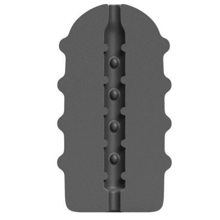 ALL BLACK - Masturbateur Bumpy Homme | Sensations Intenses