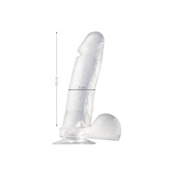 Real Size Jelly 8 inch, gode ventouse réaliste jelly