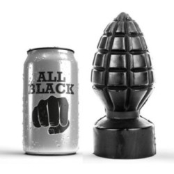 ALL BLACK : Plug Anal 14 cm - Sex Toy Discret & Puissant