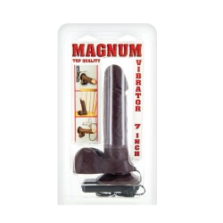 Magnum Vibrator 7 inch, gode ventouse réaliste vibrant