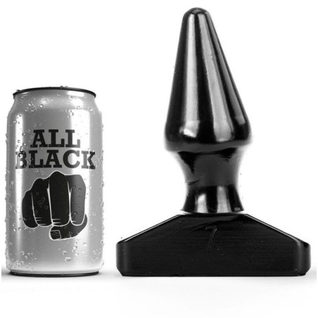 ALL BLACK : Plug Anal 16 cm - Sex Toy Discret & Puissan