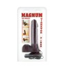 Magnum Vibrator 7 inch, gode ventouse réaliste vibrant noir