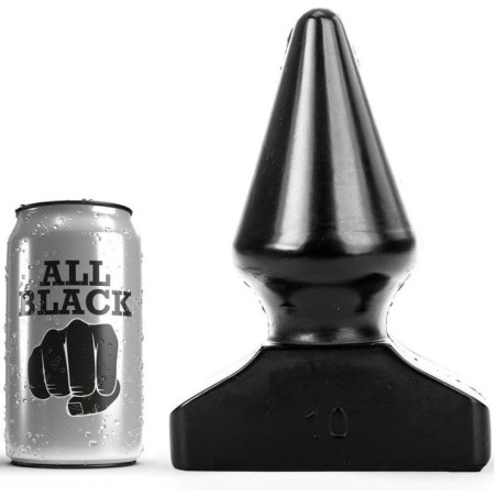 ALL BLACK : Plug Anal 20,5 cm - Sex Toy Discret & Puissant