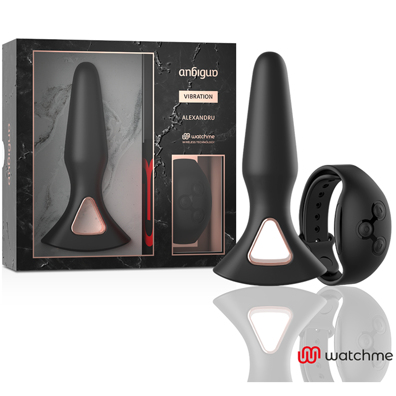 WATCHME VIBRATEUR TÉLÉCOMMANDE PLUG ANAL ALEXANDRU
