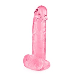 Pure Jelly, gode ventouse réaliste avec testicules 20cm