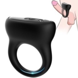 ANNEAU VIBRATEUR NOIR
