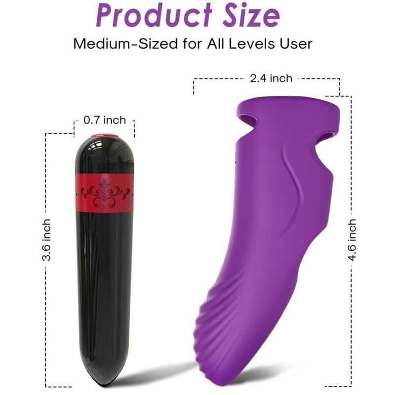 AURORA VIBRATEUR DOIGT VIOLET AURORA VIBRATEUR DOIGT VIOLET