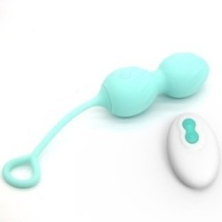 TÉLÉCOMMANDE DE VIBRATION DHALTÈRE VAGINALE 10 VIBRATIONS VERT