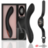 Vibromasseur Désir Curve – Télécommande & Technologie A WatchMe Noir / Or