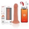 GRAND GODE VIBRATEUR BOGOTÁ 9 VITESSES NATUREL 22 CM -O- 4,5 CM - APPLICATION GRATUITE
