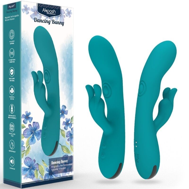 DANCING BUNNY VIBRATEUR RABBIT 10 VITESSES VERT DANCING BUNNY VIBRATEUR RABBIT 10 VITESSES VERT