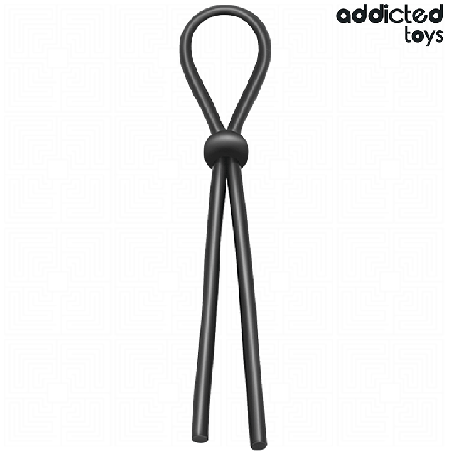 Corde silicone pénis boucle unique - Addicted Toys