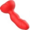 EXTREME A BLOOM VIBRATEUR ROSE ET PLUG ANAL TÉLÉCOMMANDE ROUGE