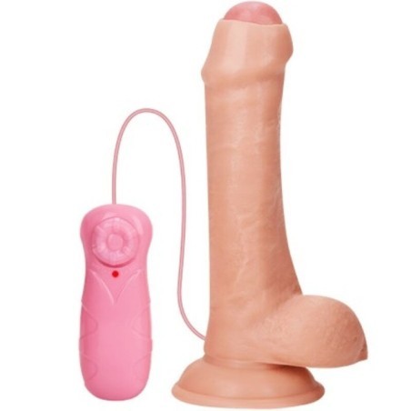 GODE RÉALISTE AVEC PRÉPUCE 21 CM