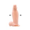 Inflatable, gode ventouse réaliste gonflable 19cm