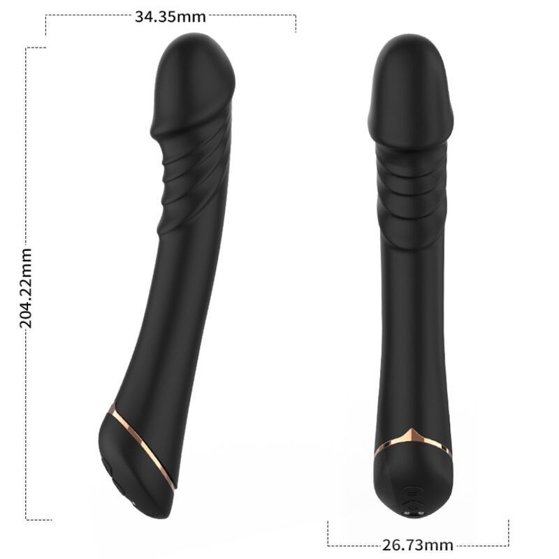 GODE VIBRATEUR SILICONE NOIR GODE VIBRATEUR SILICONE NOIR