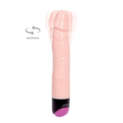 Colorful Sex Experience, vibromasseur réaliste rotatif 24cm