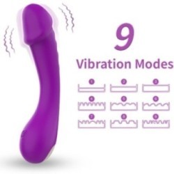 GODE VIBRATEUR SPOT G SILICONE VIOLET