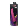 Colorful Sex Experience, vibromasseur réaliste rose 24cm