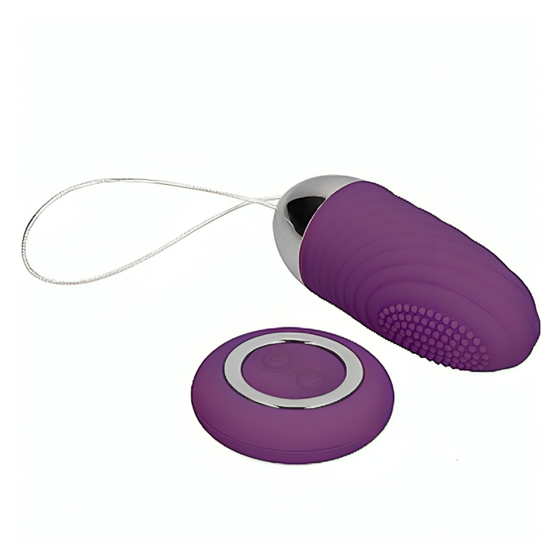 JIUUY OEUF VIBRANT GRANULAIRE TÉLÉCOMMANDE VIOLET
