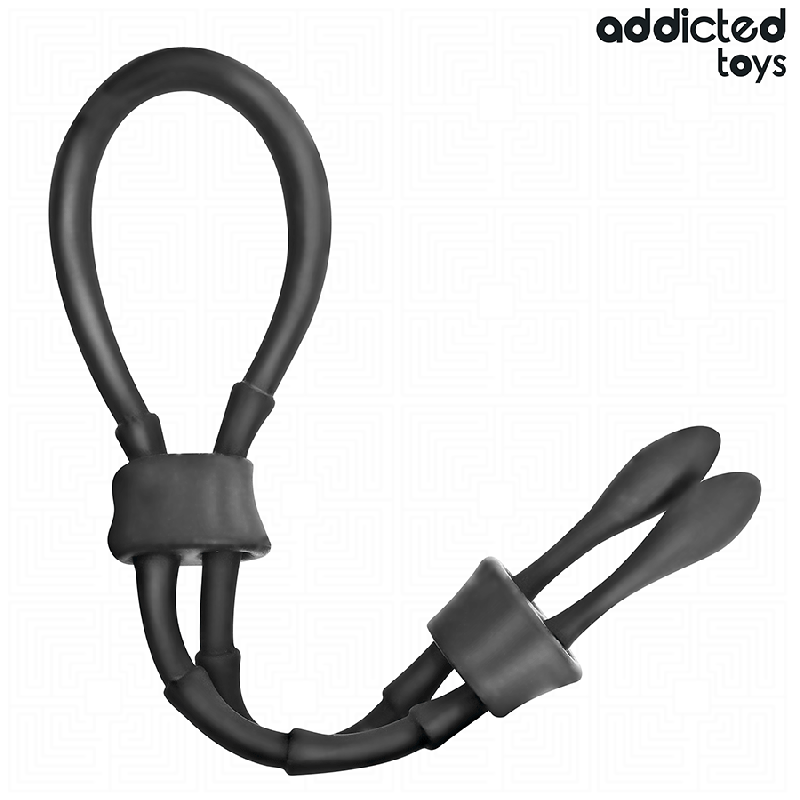 Corde Silicone Réglable pour Pénis - Addicted Toys
