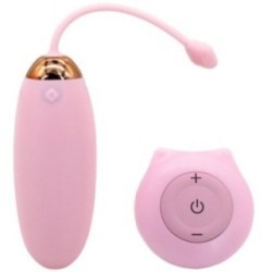 KITTY FUN EGG VIBRATEUR TÉLÉCOMMANDE 10 VIBRATIONS