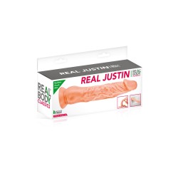 Real Justin, gode ventouse réaliste 21,5cm