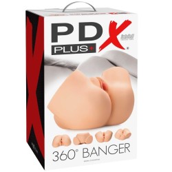 MASTURBATEUR ANAL ET VAGIN RÉALISTE 360 BANGER