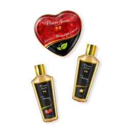 Coffret Massage Privé, bougie et huiles de massage