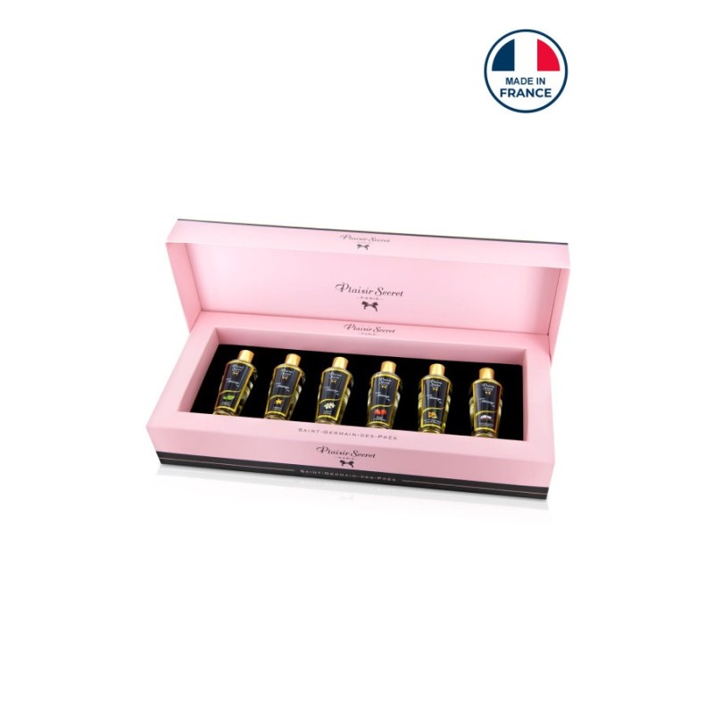 COFFRET PLAISIR SECRET 6 HUILES