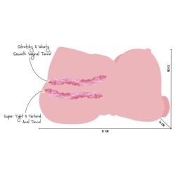 FAT FUCK QUEEN TORSO MASTURBATEUR FÉMININ 6 KG