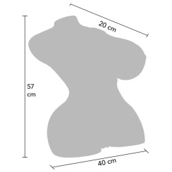 TORSE DE PUTE MÉGA TRAITE FÉMININE MASTURBATEUR 22 KG