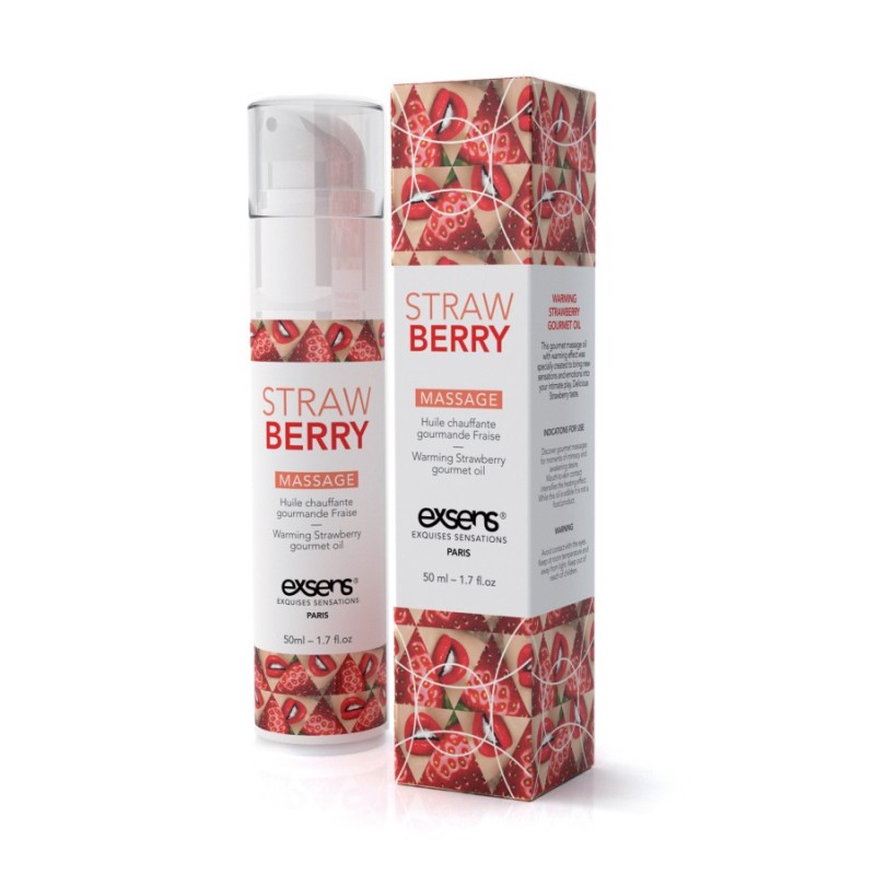 MASSAGE HOT GOURMAND STRAWB.50ML