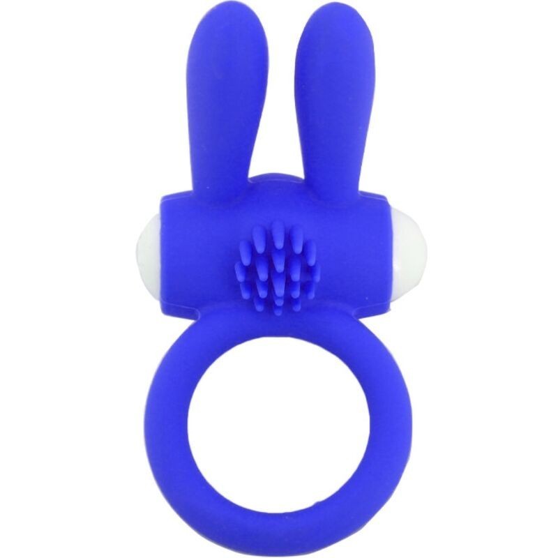 MR BUNNY ANNEAU VIBRATEUR SILICONE BLEU