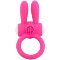 MR BUNNY ANNEAU VIBRATEUR SILICONE ROSE